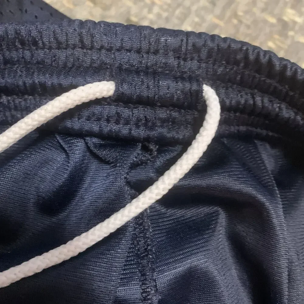 Champion Authentic Y2K Mesh Basketball Shorts Navy Striped Men’s Medium